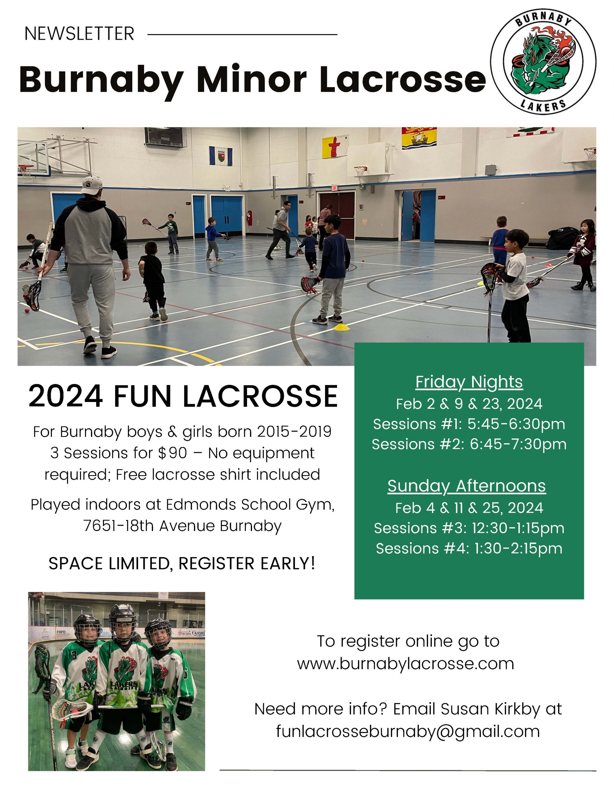 Fun Lacrosse Poster | Stride Avenue Community School